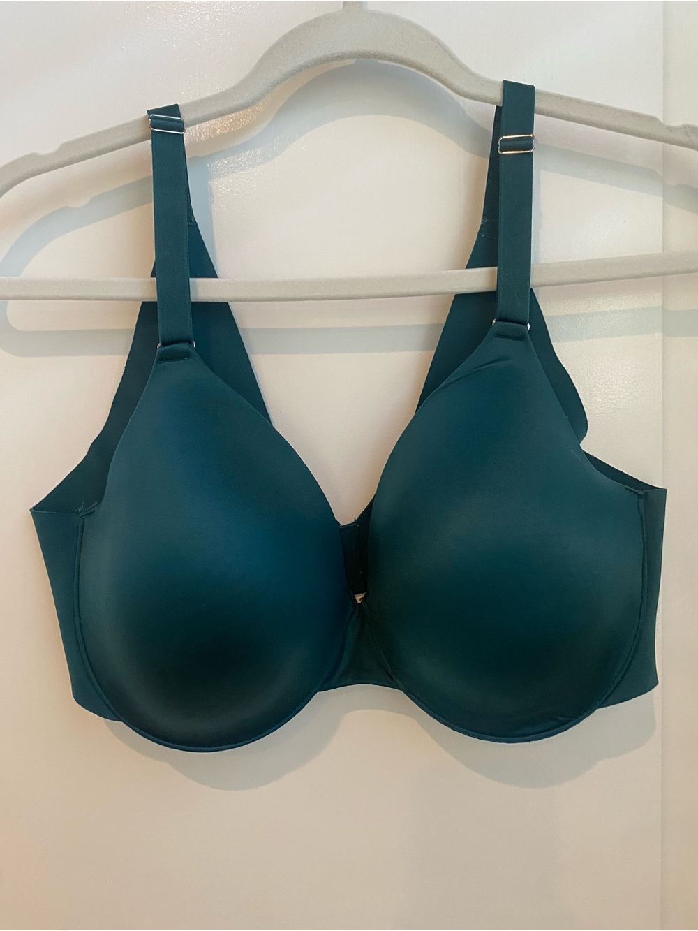 Soma Vanishing Back Full Coverage Teal Bra 38D